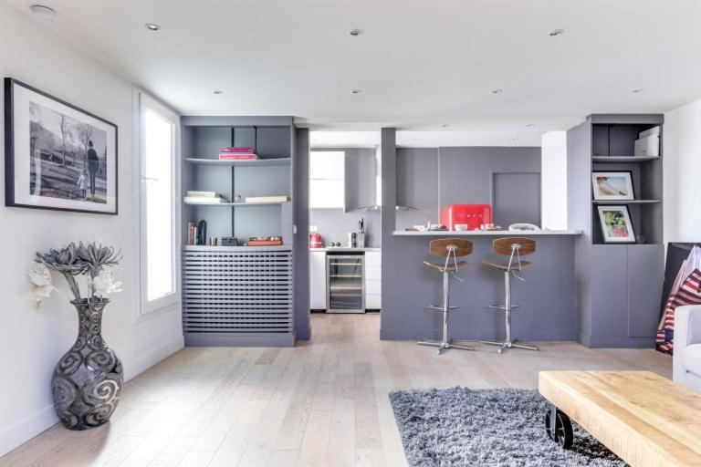 Guestready - Appartement Terrasse Vue Tour Eiffel Paris Exterior photo